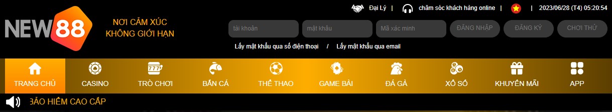 Hướng dẫn cách đăng ký NEW88 3 Điền thông tin đăng nhập