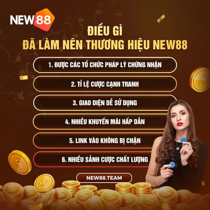 New88 - Trang Chủ Hỗ Trợ Chính Thức Của Nhà Cái New88 1 Sự khác biệt của chúng tôi so với những website cá cược khác