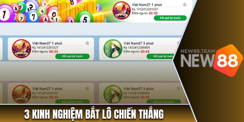 +99 Thông Tin Lô Xiên New88 Mới Nhất Người Chơi Cần Biết 3 3 kinh nghiệm bắt lô chiến thắng