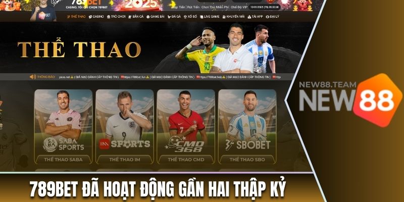 789BET - Thương Hiệu Dẫn Đầu Xu Hướng Giải Trí Hơn Thập Kỷ 1 789BET đã hoạt động gần hai thập kỷ