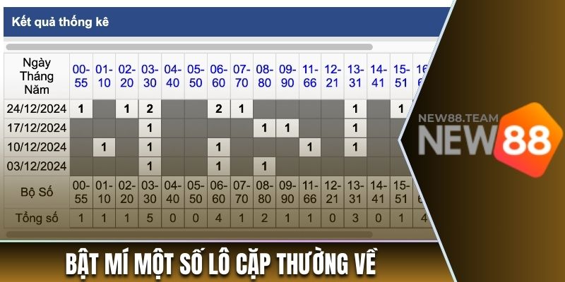 Lô Cặp Là Gì? +3 Phương Pháp Nuôi Lô Theo Cặp Bất Bại 3 Bật mí một số lô theo cặp thường về nhất