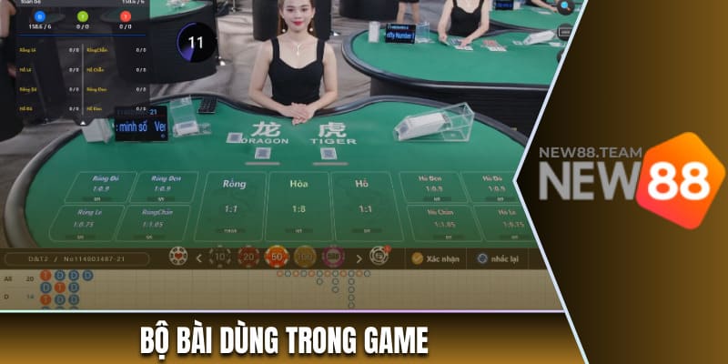 Rồng Hổ - Chinh Phục Thưởng Dễ Dàng Với Game Đơn Giản 1 Bộ bài dùng trong game