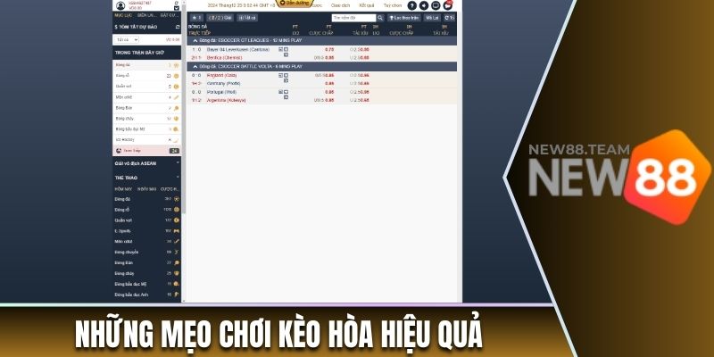 Giới thiệu kèo đồng banh và cách chơi nắm chắc phần thắng 3 Bỏ túi 3 kinh nghiệm chơi kèo 0 chắc thắng