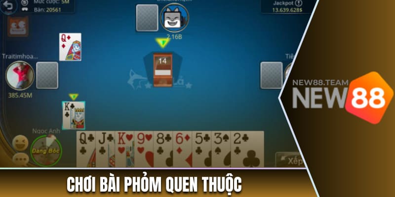 Cập Nhật Top Game Bài Online Nhiều Người Chơi Năm 2025 1 Chơi bài phỏm quen thuộc