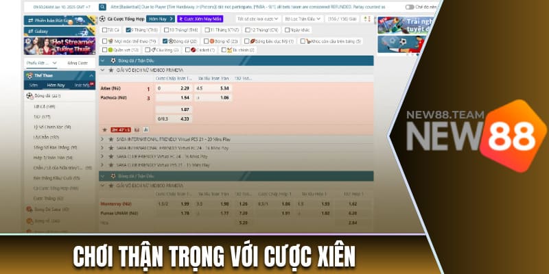 Các Mẹo Soi Kèo Hay Và Chất Lượng Từ Chuyên Gia Hàng Đầu 2 Chơi thận trọng với cược xiên
