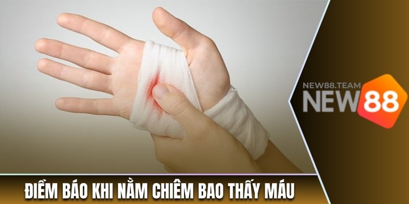 Nằm Mơ Thấy Máu Biểu Thị Điều Gì? Giải Mã Ý Nghĩa Cụ Thể 2 Điềm báo khi nằm chiêm bao thấy máu