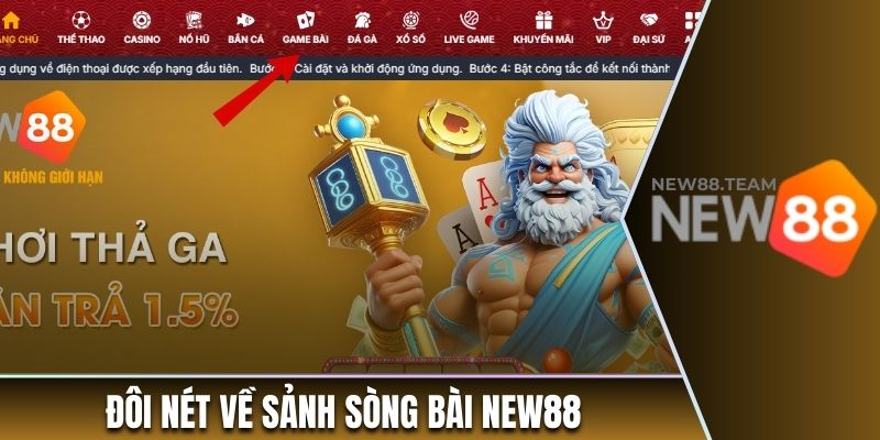 Sòng bài 1 Đôi nét về sảnh sòng bài New88