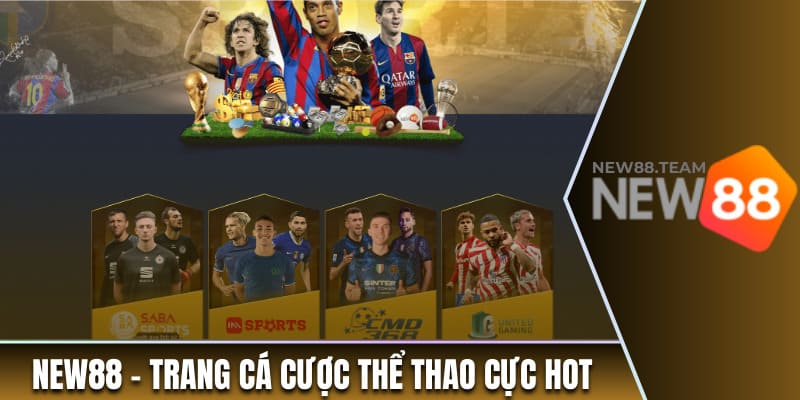 Top 10 Trang Cá Cược Thể Thao Được Yêu Thích Nhất 2025 1 New88 - trang cá cược thể thao cực hot