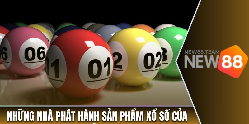 Xổ số 3 Những nhà phát hành sản phẩm xổ số của sảnh