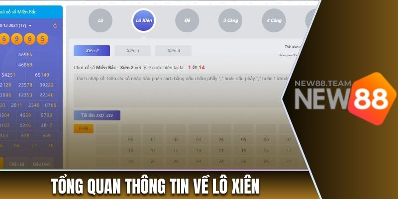 +99 Thông Tin Lô Xiên New88 Mới Nhất Người Chơi Cần Biết 1 Tổng quan thông tin về lô xiên